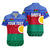(Custom Personalised) Shefa Province Hawaiian Shirt Vanuatu Pattern Traditional Style LT8 Unisex Blue - Polynesian Pride