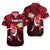 Tahiti Rugby Hawaiian Shirt Hoodie Dab Trend Creative Unisex Red - Polynesian Pride