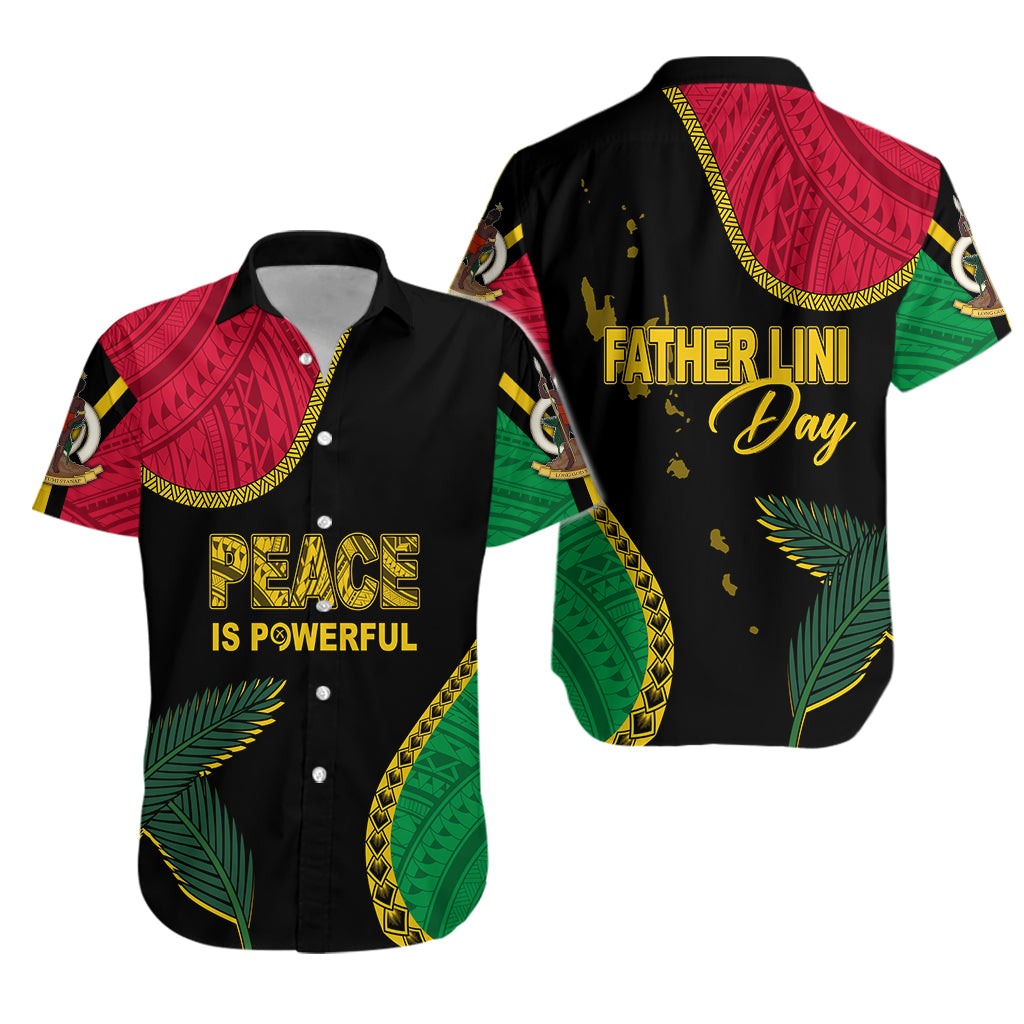 Vanuatu Father Lini Day Hawaiian Shirt Simple Style LT7 - Polynesian Pride