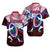 Guam Rugby Hawaiian Shirt Dab Trend Creative Unisex Red - Polynesian Pride