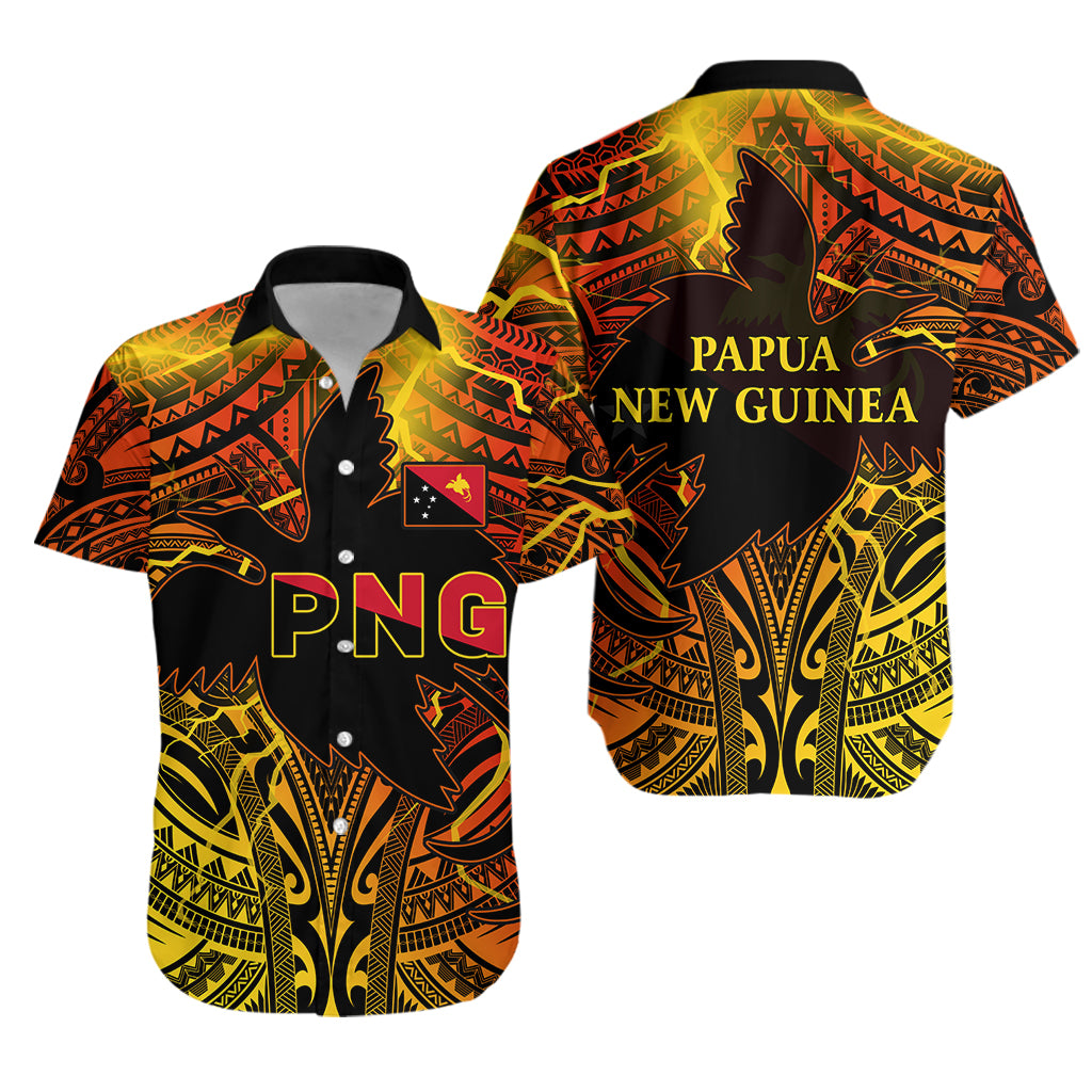 Papua New Guinea Hawaiian Shirt Stalwart Polynesian Special LT13 Unisex Red - Polynesian Pride