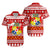 Tonga Kilisimasi Fiefia Hawaiian Shirt Merry Christmas with Tongan Pattern LT13 Unisex Red - Polynesian Pride