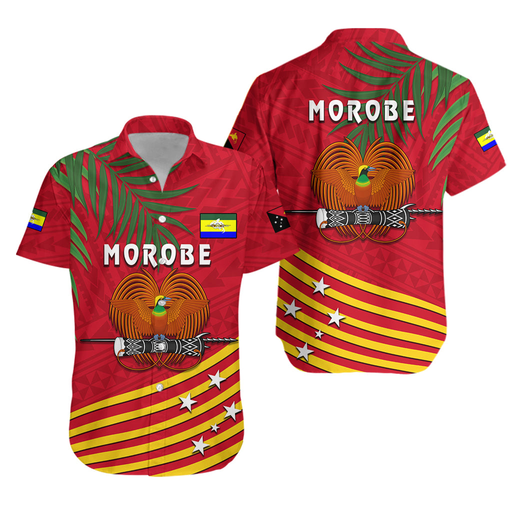 Morobe Province Hawaiian Shirt Coconut PNG LT13 Unisex Red - Polynesian Pride