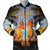 Hawaiian Aloha Hula Girl Hibiscus Polynesian Bomber Jacket - AH Black Unisex - Polynesian Pride