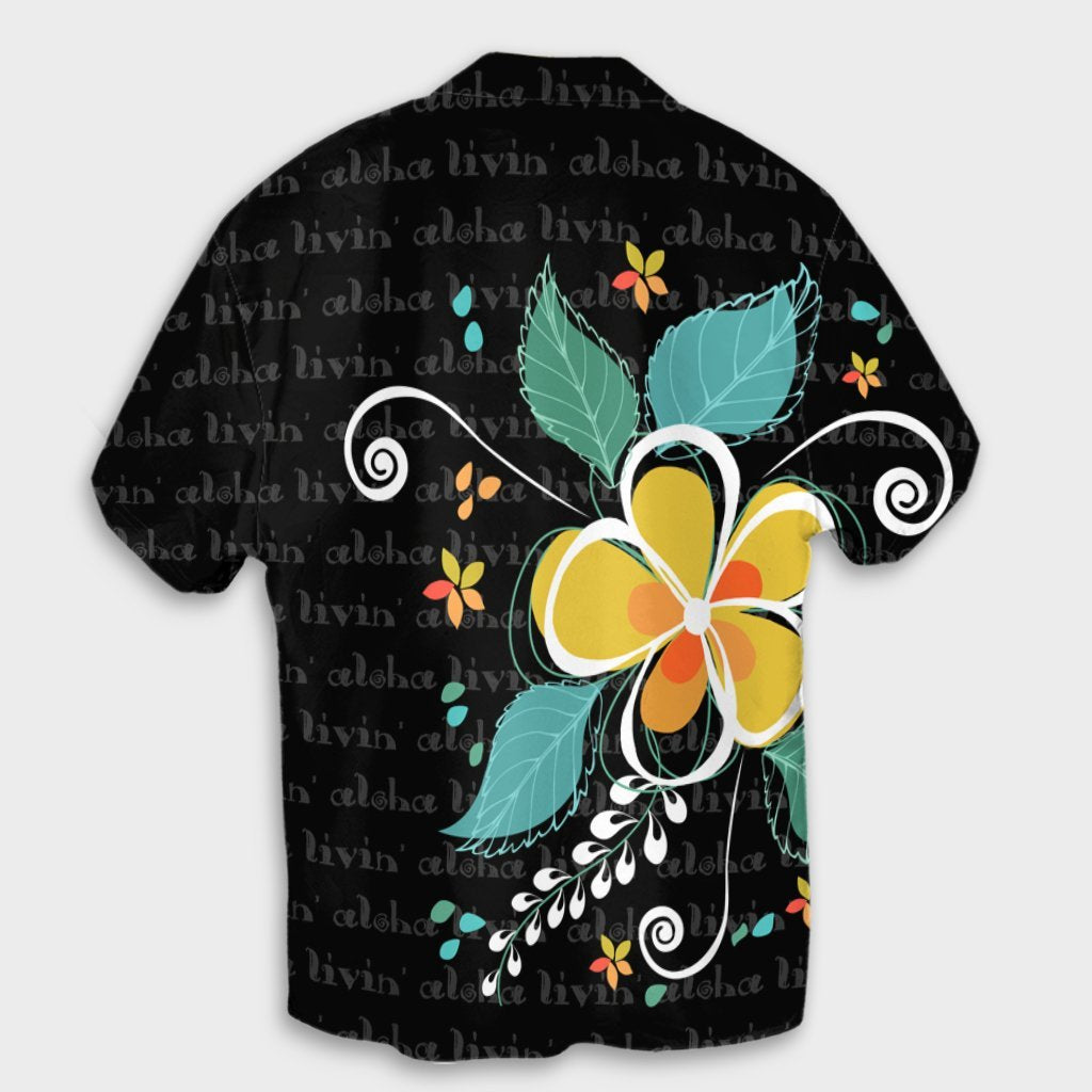 Hawaiian Aloha Plumeria Polynesian Hawaiian Shirt - AH - AH - Polynesian Pride