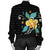 Hawaiian Aloha Plumeria Polynesian Bomber Jacket - AH - AH - Polynesian Pride