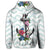 Hawaiian Anchor Hibiscus Wave Hoodie - Polynesian Pride