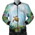 Hawaiian Animal In The Ocean Polynesian Bomber Jacket - AH Black Unisex - Polynesian Pride