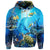 Custom Hawaiian Animal Ocean Hoodie - Polynesian Pride