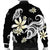 Hawaiian Butterfly Plumeria Polynesian Bomber Jacket - AH - Polynesian Pride