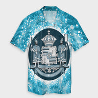 Hawaiian Coat Of Arms Polynesian Hawaiian Shirt - AH Unisex Black - Polynesian Pride