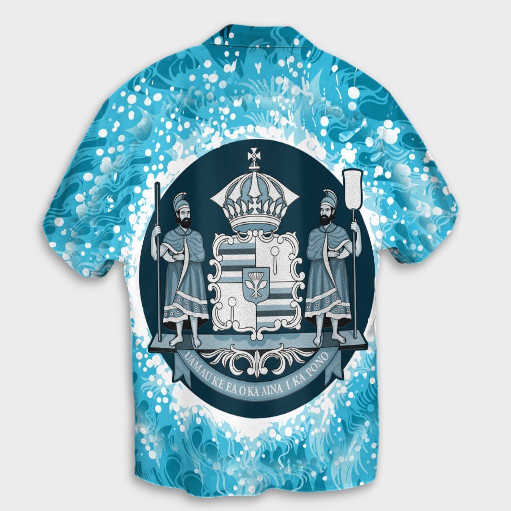 Hawaiian Coat Of Arms Polynesian Hawaiian Shirt - AH - Polynesian Pride