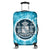 Hawaiian Coat Of Arms Polynesian Luggage Covers - AH Black - Polynesian Pride