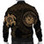 Hawaiian Coat Of Arms Turtle Polynesian Bomber Jacket Gold AH - Polynesian Pride