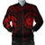 Hawaiian Coat Of Arms Turtle Polynesian Bomber Jacket Red AH Black Unisex - Polynesian Pride