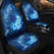 Hawaiian Dolphin Hibiscus Tropic Blue Polynesian Car Seat Covers - AH - Polynesian Pride