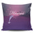 Hawaiian Dolphin Violet Polynesian Pillow Covers - AH Pillow Covers Black - Polynesian Pride