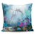 Hawaiian Dolphins Play The Ocean Polynesian Pillow Covers - AH Pillow Covers Black - Polynesian Pride