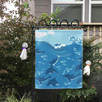 Hawaiian Dolphins Polynesian Flag - AH - Polynesian Pride