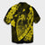 Hawaiian Fish Hook Hibiscus Banzai Surfing Polynesian Hawaiian Shirt Yellow - AH - Polynesian Pride