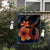 Hawaiian Fish Hook Hibiscus Plumeria Polynesian Flag - Orange - AH - Polynesian Pride