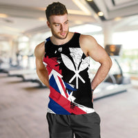 Hawaiian Flag Hawaii Map Kanaka Polynesian Tank Top - Classic Style - Polynesian Pride