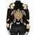 Hawaiian Gold Turtle Plumeria Bomber Jacket AH - Polynesian Pride