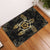 Hawaiian Golden Hibiscus And Turtle Gold Door Mat AH Door Mat Gold - Polynesian Pride