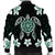 Hawaiian Greenie Turtle Plumeria Bomber Jacket AH - Polynesian Pride