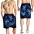 Hawaiian Hammerhead Shark Kanaka Galaxy Polynesian Men's Shorts - AH - Polynesian Pride