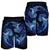 Hawaiian Hammerhead Shark Kanaka Galaxy Polynesian Men's Shorts - AH - Polynesian Pride