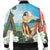 Hawaiian Hibiscus Aloha Hula Girl Dance On The Beach Bomber Jacket - AH - Polynesian Pride