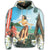 Hawaiian Hibiscus Aloha Hula Girl Dance On The Beach Hoodie - Polynesian Pride