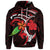 Custom Hawaiian Hibiscus and Plumeria Flower Polynesian Hoodie - Polynesian Pride