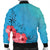 Hawaiian Hibiscus Flower Red Bomber Jacket - AH - AH - Polynesian Pride