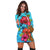 Hawaiian Hibiscus Flower Soulful Hoodie Dress - AH - Polynesian Pride