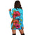 Hawaiian Hibiscus Flower Soulful Hoodie Dress - AH - Polynesian Pride