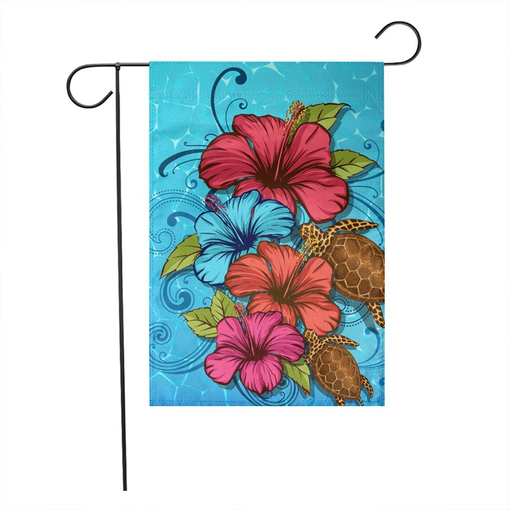 Hawaiian Hibiscus Flower Soulful Flag - AH - Polynesian Pride