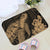 Hawaiian Hibiscus Memory Polynesian Turtle Door Mat Gold AH - Polynesian Pride