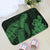 Hawaiian Hibiscus Memory Polynesian Turtle Door Mat Green AH - Polynesian Pride