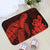 Hawaiian Hibiscus Memory Polynesian Turtle Door Mat Red AH - Polynesian Pride