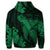 Hawaiian Hibiscus Memory Turtle Polynesian Hoodie Green - Polynesian Pride