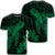 Hawaiian Hibiscus Memory Turtle Polynesian T Shirt Green Unisex Black - Polynesian Pride