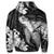 Hawaiian Hibiscus Memory Turtle Polynesian Hoodie White - Polynesian Pride