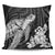 Hawaiian Hibiscus Memory Turtle Polynesian Pillow Covers White - AH Pillow Covers Black - Polynesian Pride