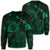 Hawaiian Hibiscus Sea Turtle Swim Polynesian Sweatshirt - Green - AH Unisex Black - Polynesian Pride