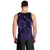 Hawaiian Hibiscus Sea Turtle Swim Polynesian Tank Top - Purple - AH - Polynesian Pride