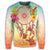 Hawaiian Hibiscus Strelitzia Flower Dreamcatcher Sweatshirt - AH - Polynesian Pride