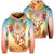 Custom Hawaiian Hibiscus Strelitzia Flower Dreamcatcher Hoodie Unisex Art - Polynesian Pride