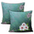 Hawaiian Hibiscus White Flower Gleeful Pillow Covers - AH - Polynesian Pride